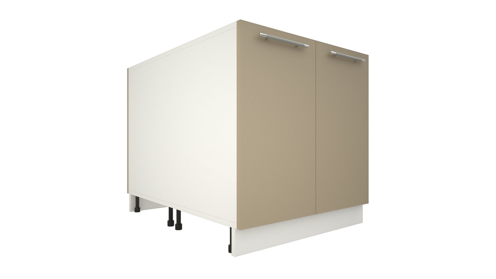 Ilot Central de Cuisine Duo 80 sable mat