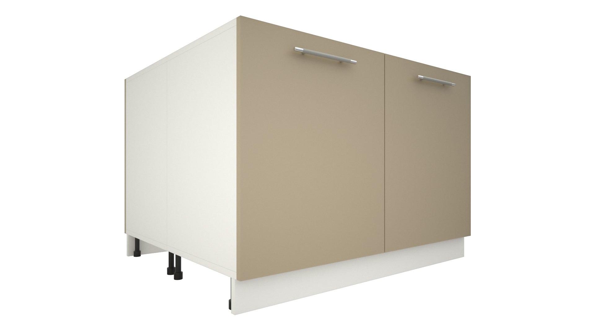 Ilot Central de Cuisine Duo 120 sable mat