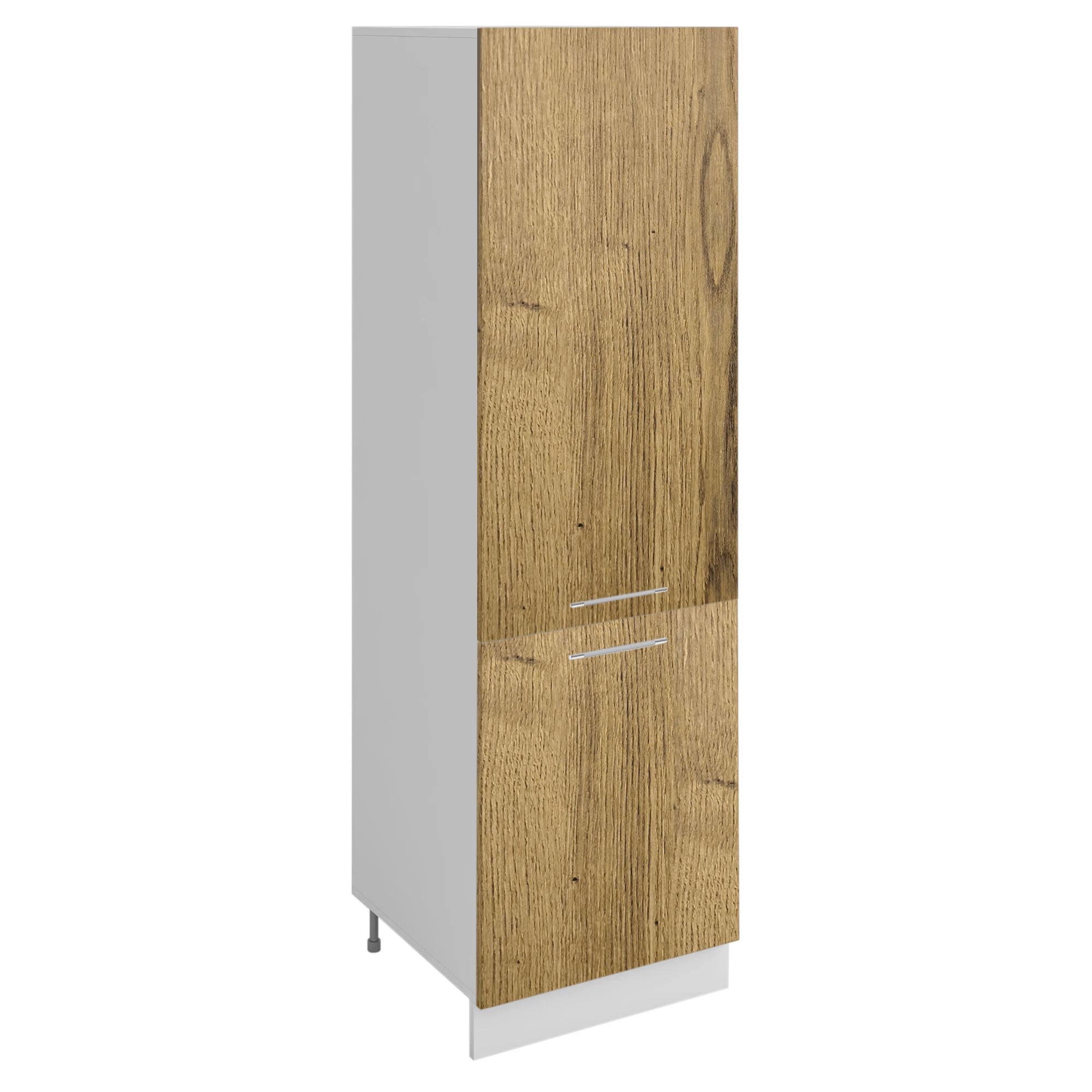 Colonne de rangement bois clair L 60 x H 200 cm