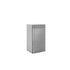 Meuble de cuisine haut gris laqué 1 porte 2 étagères L 40 x H 72 cm