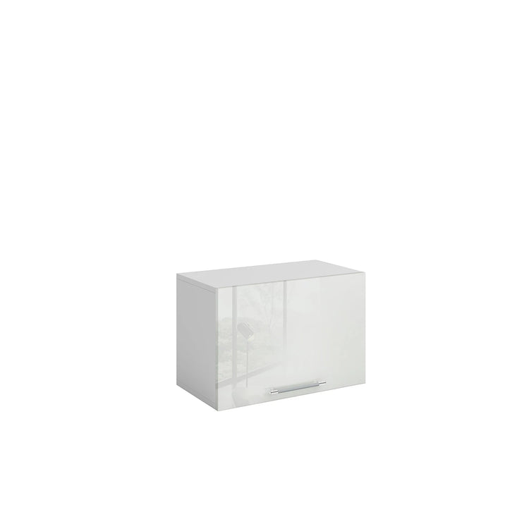 Meuble de cuisine haut sous hotte 1 porte 1 étagère L 60 x H 40 cm