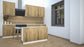 Ilot Central de Cuisine Solo 140 bois clair