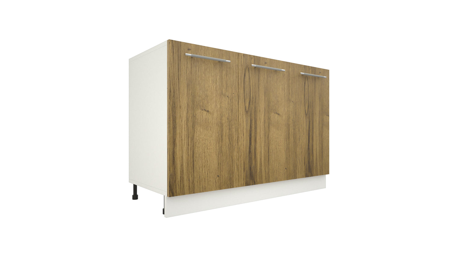 Ilot Central de Cuisine Solo 120 bois clair