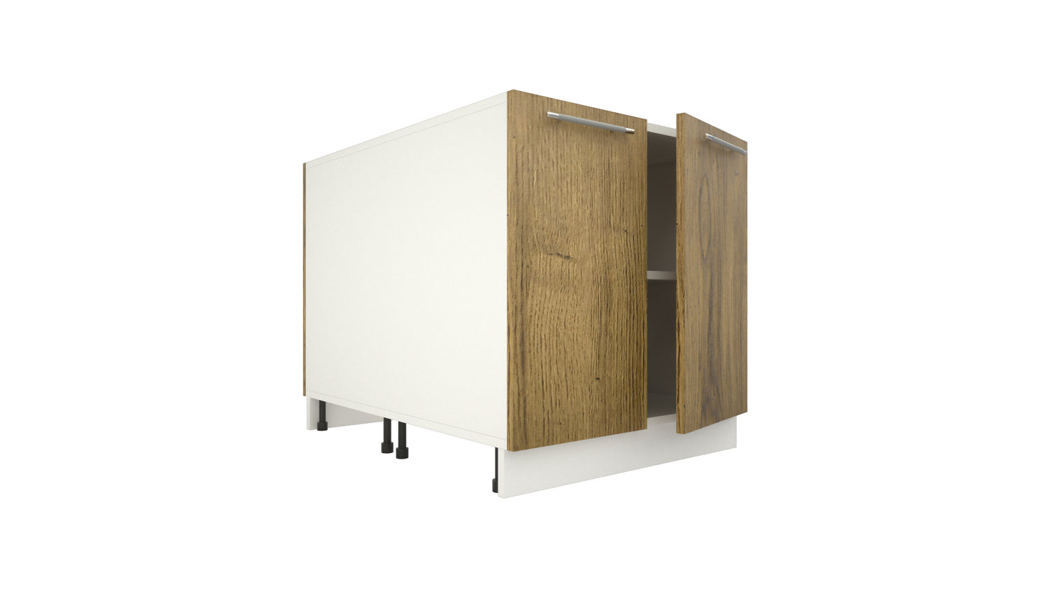 Ilot Central de Cuisine Duo 80 bois clair