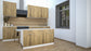 Ilot Central de Cuisine Duo 160 bois clair