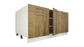 Ilot Central de Cuisine Duo 160 bois clair