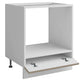 Meuble bas cuisine pour four encastrable + tiroir sable mat L 60 x H 72 cm ( Partie haut non couvert )