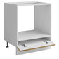 Meuble bas cuisine pour four encastrable + tiroir bois clair L 60 x H 72 cm ( Partie haut non couvert )