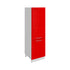 Colonne de rangement rouge laqué L 60 x H 200 cm
