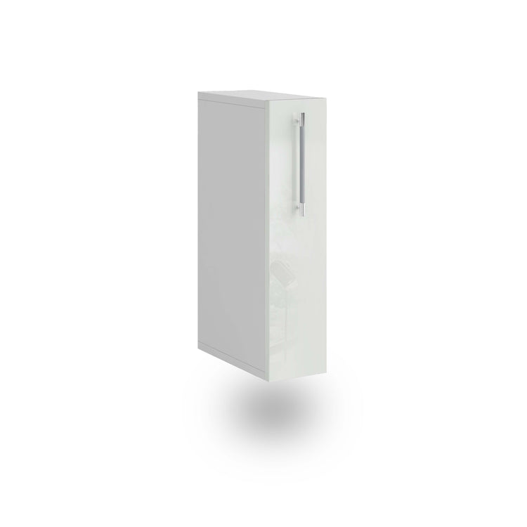 Meuble de cuisine haut 1 porte 2 étagères L 15 x H 72 cm