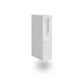 Meuble de cuisine haut blanc laqué 1 porte 2 étagères L 15 x H 72 cm