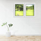 Fenêtre 2 vantaux oscillo-battant PVC blanc H.118 x L.103 cm