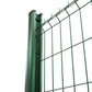 [Opruiming] Groene stijve omheiningsset H. 1,93M - 100ML - 4/5mm draad en palen inbegrepen