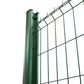 [Déstockage] Kit Grillage Rigide vert H. 1,93M - 30ML - Fil 4/5mm et Poteaux inclus
