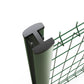 Kit Grillage Rigide vert sur-mesure sur platines jusqu'à H. 1,53M - Fil 4/4 ou 4/5mm poteaux inclus